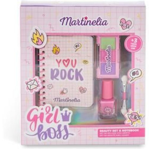 Martinelia Super Girl Notebook & Beauty Set Set