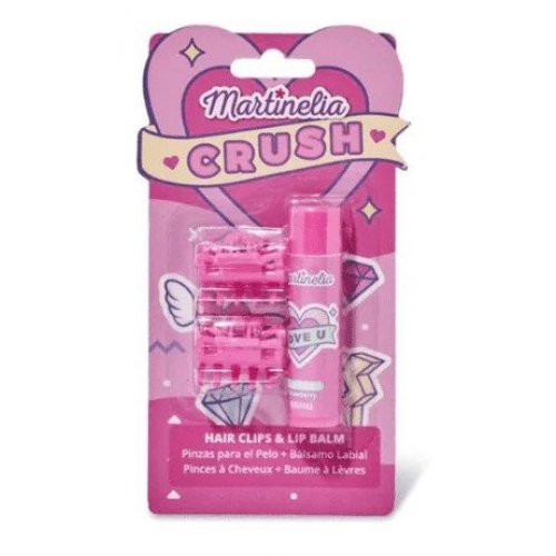 Martinelia Crush Hair Clips & Lip Balm Blueberry