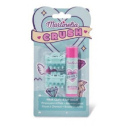 Martinelia Crush Hair Clips & Lip Balm Blueberry