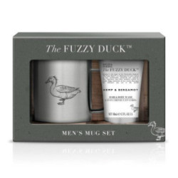 Baylis & Harding The Fuzzy Duck Men's Hemp & Bergamot Boxed Mug Set
