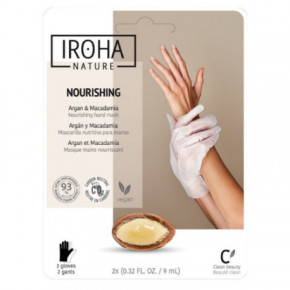 IROHA Nourishing Hand & Nail Care Gloves With Argan Oil 1 pc.