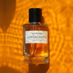 Abaco Paris Parfums Lumiere bronze perfume atomizer for unisex EDP 15ml