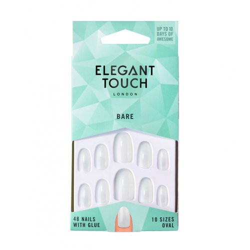 Elegant Touch Bare Nails- Oval Set