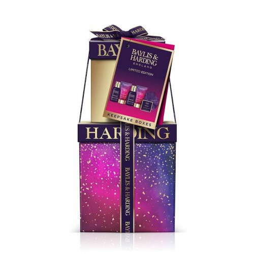 Baylis & Harding Midnight Fig & Pomegranate Luxury Pamper Present Gift Box Set
