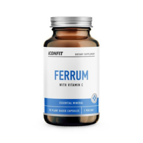 Iconfit Ferrum 20mg + Vitamin C 100mg Supplement 90 capsules