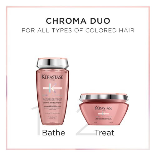 Kerastase Chroma Absolu Set for Color Treated Hair 250ml+200ml