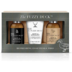 Baylis & Harding The Fuzzy Duck Men's Hemp & Bergamot Luxury Refreshing Essentials Trio Gift Set