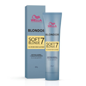  	Wella Professionals Blondor Soft Blonde 7 Cream 200g