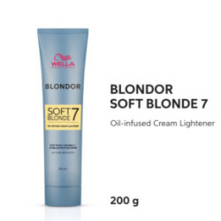  Wella Professionals Blondor Soft Blonde 7 Cream 200g