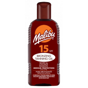 Malibu Bronzing and Tanning Oil With SPF15 200ml
