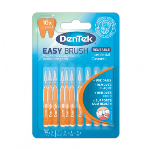 Dentek Easy Brush Reusable Interdental Cleaners 10 pcs.