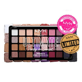 Nyx professional makeup Birthday Ultimate Palette Party on Sunset