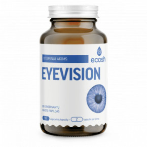 Ecosh Eyevision Food Supplement 90 capsules