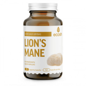 Ecosh Lion’s Mane Food Supplement 90 capsules