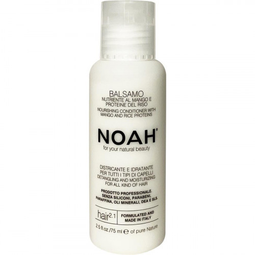 Noah 2.1 Natural Detangling And Moisturizing Conditioner with Mango and Rice Proteins 250ml