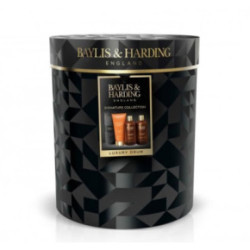 Baylis & Harding Black Pepper & Ginseng Men's Luxury Pamper Drum Gift Set